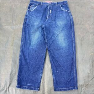 Pelle Pelle Wide Leg Baggy Jeans